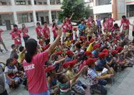 2013年7月23日海峽兩岸彩色童年夏令營活動(dòng)