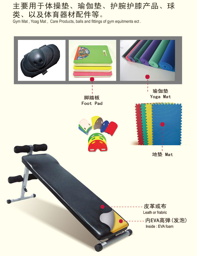 下游應(yīng)用之體育器材領(lǐng)域